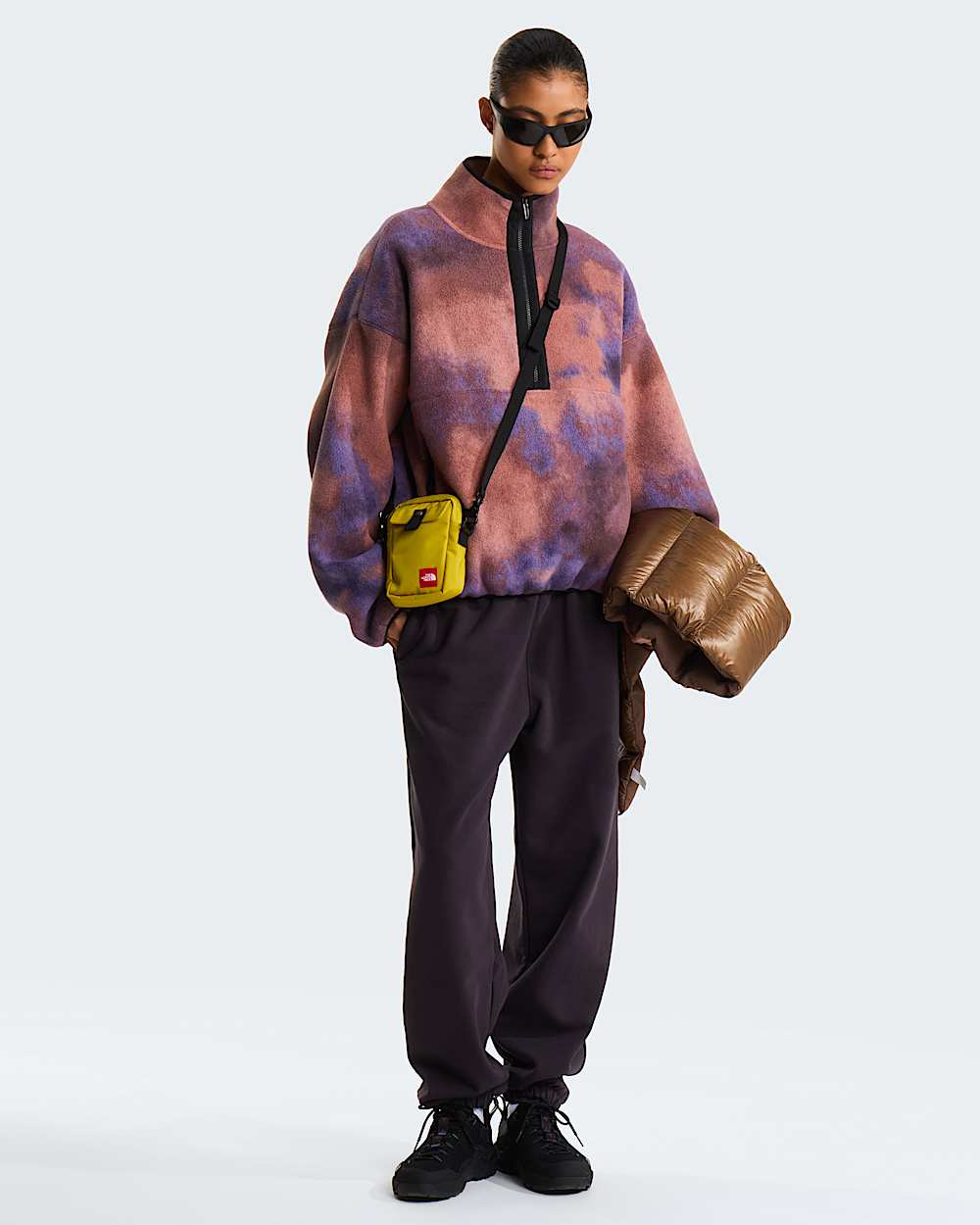 Buty trekkingowe Clyffe TNF TNF BlackPeak Purple ALT5