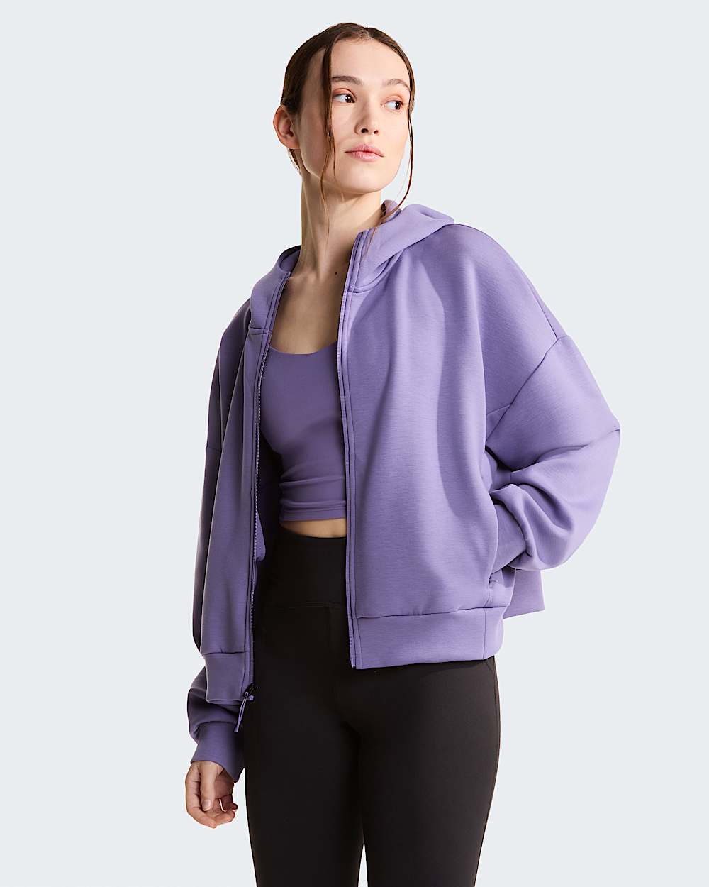 Womens Jaida Hoodie TNF Grounded Plum ALT4