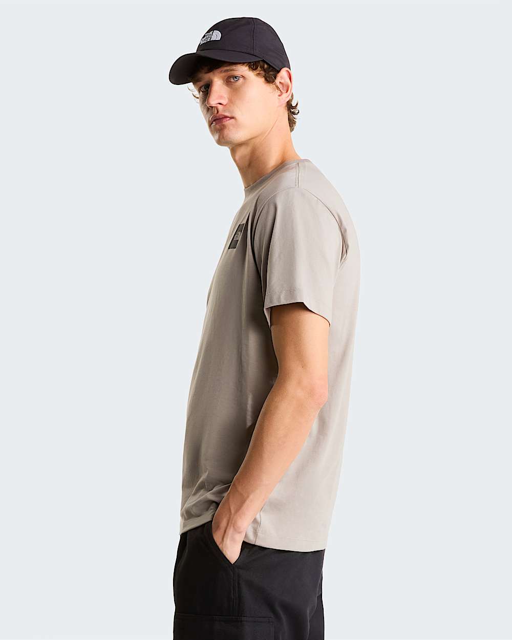 Tshirt Evolution Box Half Dome Regular da uomo TNF alt2