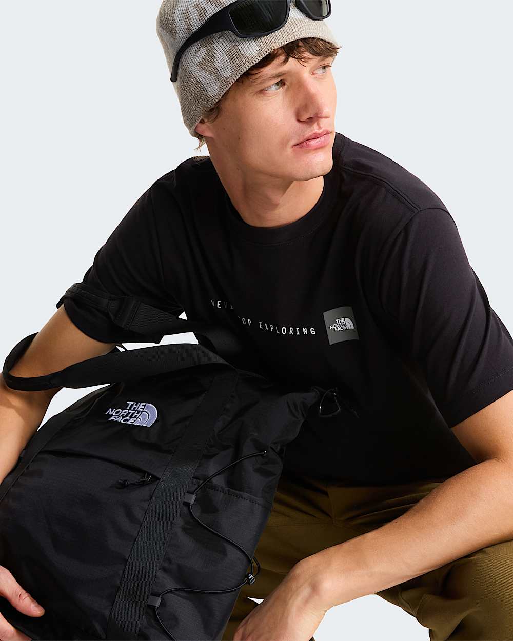 Tshirt standard Never Stop Exploring Graphic pour homme TNF alt5