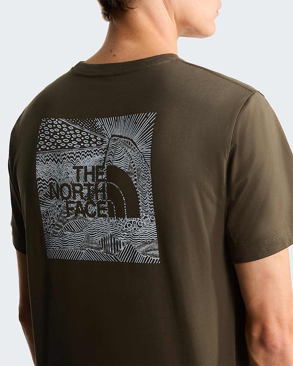 Tshirt NSE Box para homem TNF ALT5
