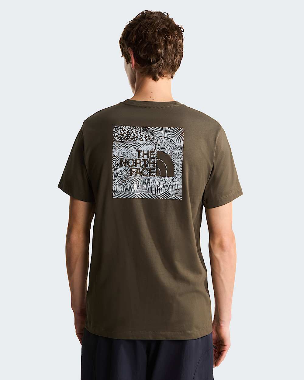 Tshirt NSE Box para homem TNF HERO