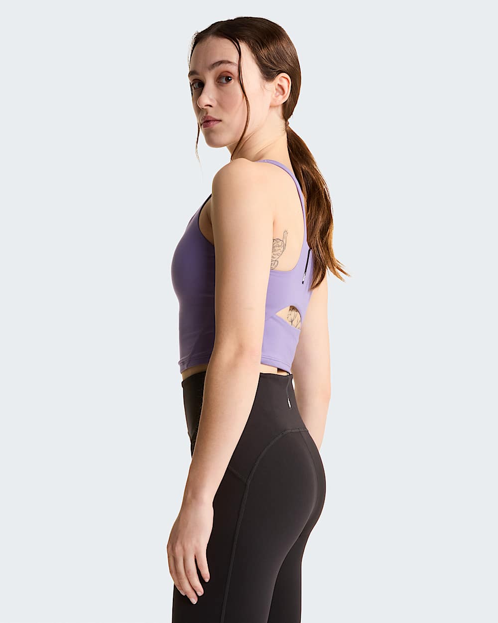 Reggiseno sportivo Jaida Longline da donna TNF Grounded Plum ALT3