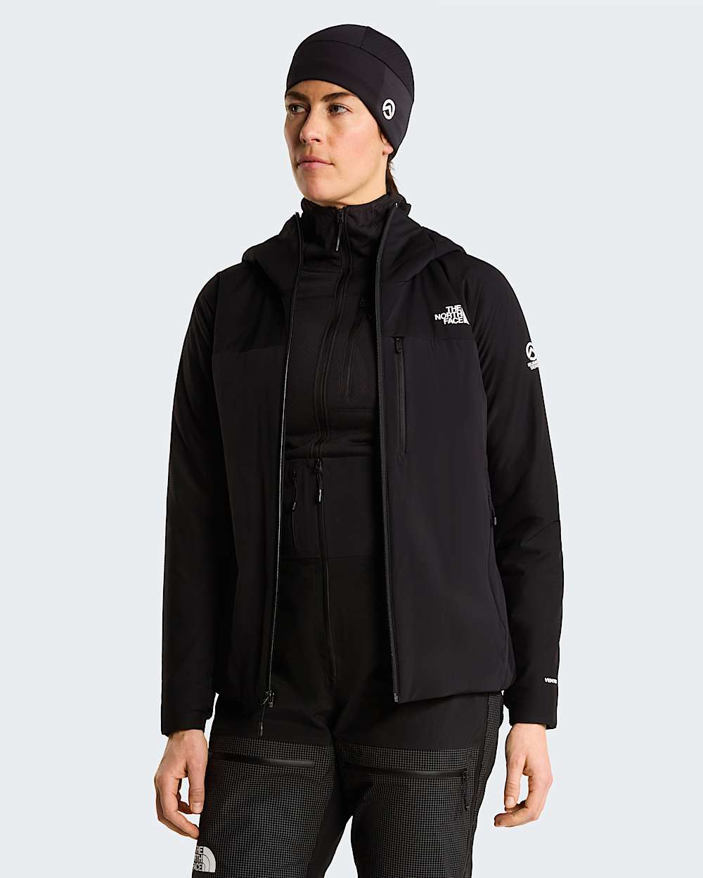 Giacca con cappuccio Summit Casaval da donna TNF ALT4