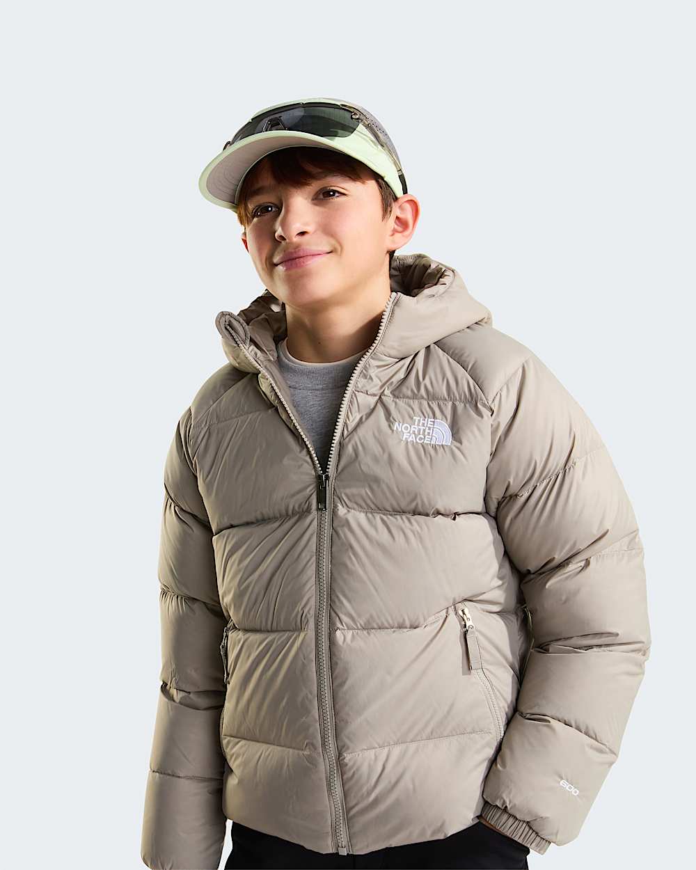 Chaqueta de plumn con capucha Hydrenalite para nio TNF alt9