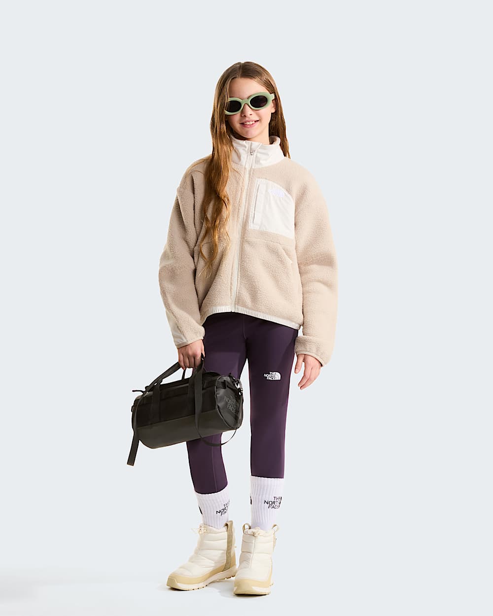 Yumiori OffPeak Fleecejack voor meisjes TNF ALT1