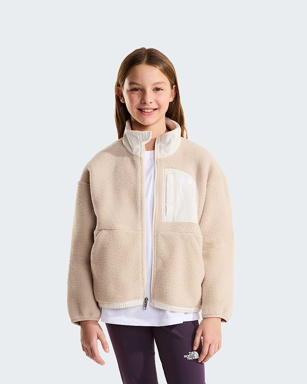 Yumiori OffPeak Fleecejack voor meisjes TNF ALT4
