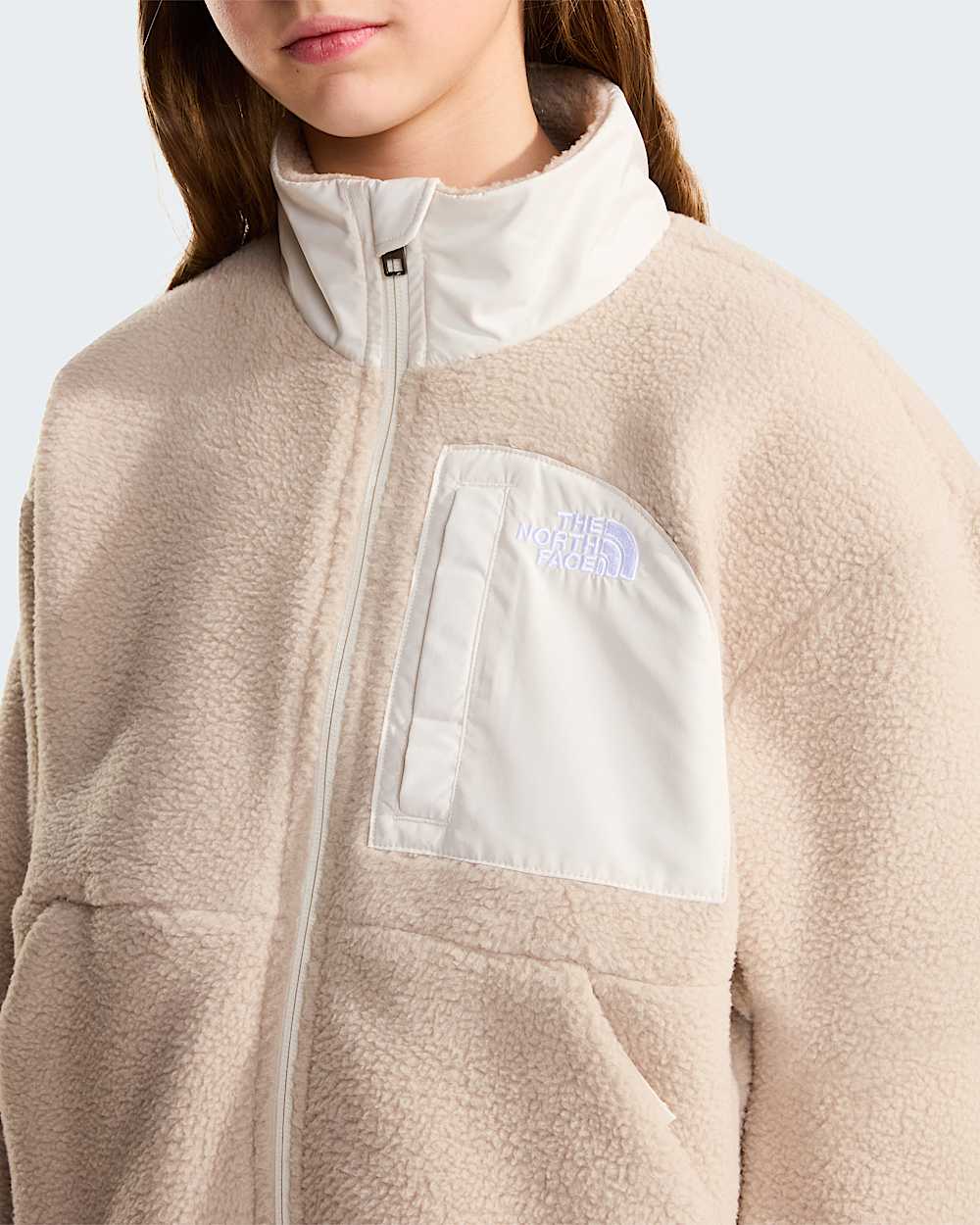 Yumiori OffPeak Fleecejack voor meisjes TNF ALT5