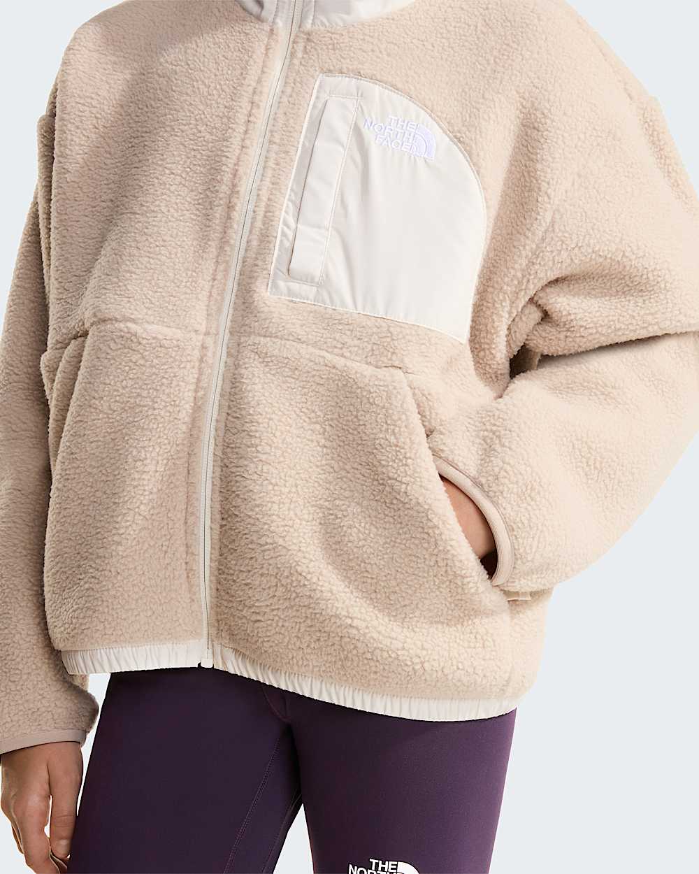 Yumiori OffPeak Fleecejack voor meisjes TNF ALT6