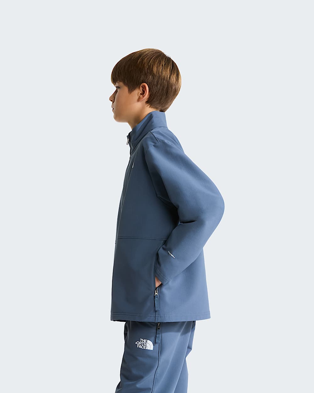 Perlino Softshell jas voor tieners TNF ALT2