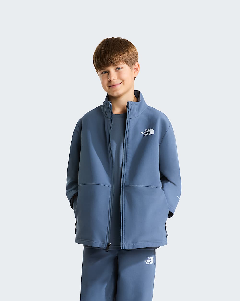Perlino Softshell jas voor tieners TNF ALT4