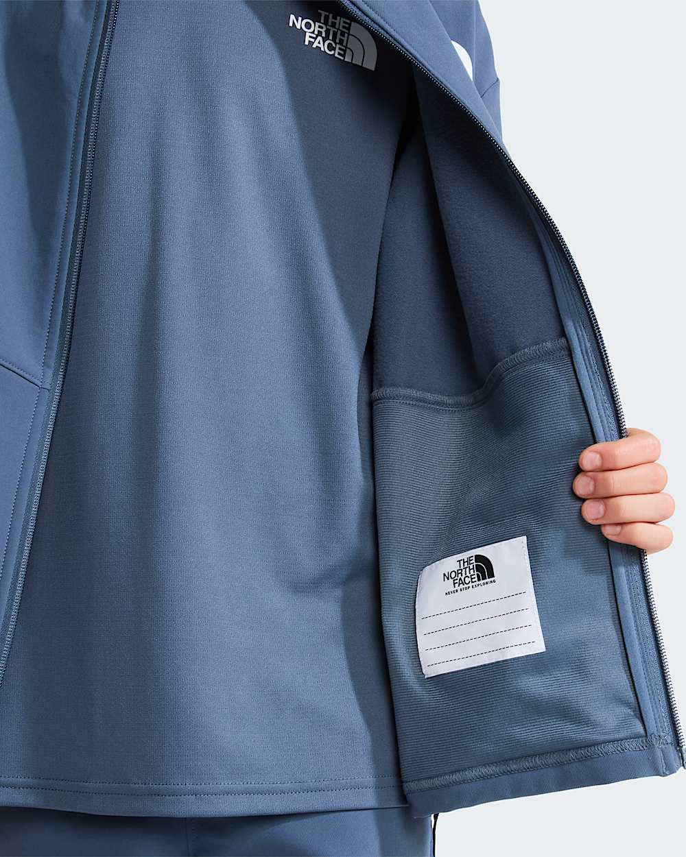Perlino Softshell jas voor tieners TNF ALT7