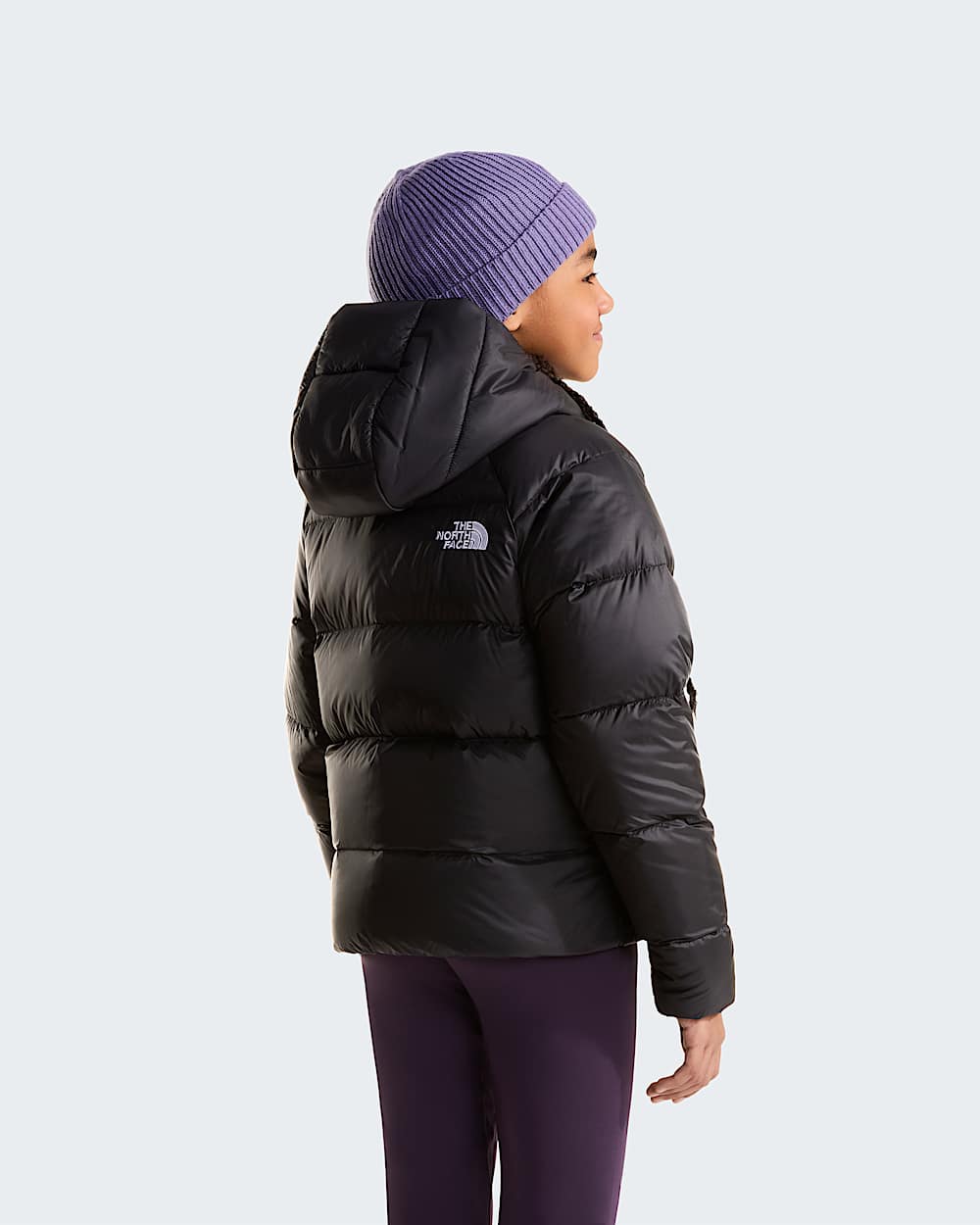 Giacca in piumino con cappuccio Hydrenalite da ragazza TNF ALT3