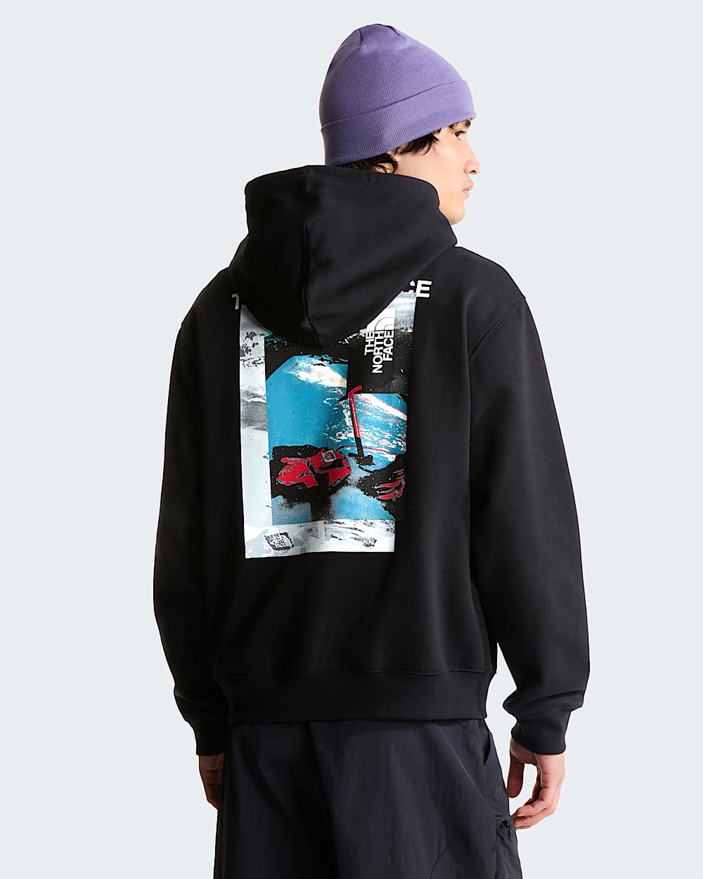 Sudadera holgada Apex 75 Collage para hombre TNF HERO