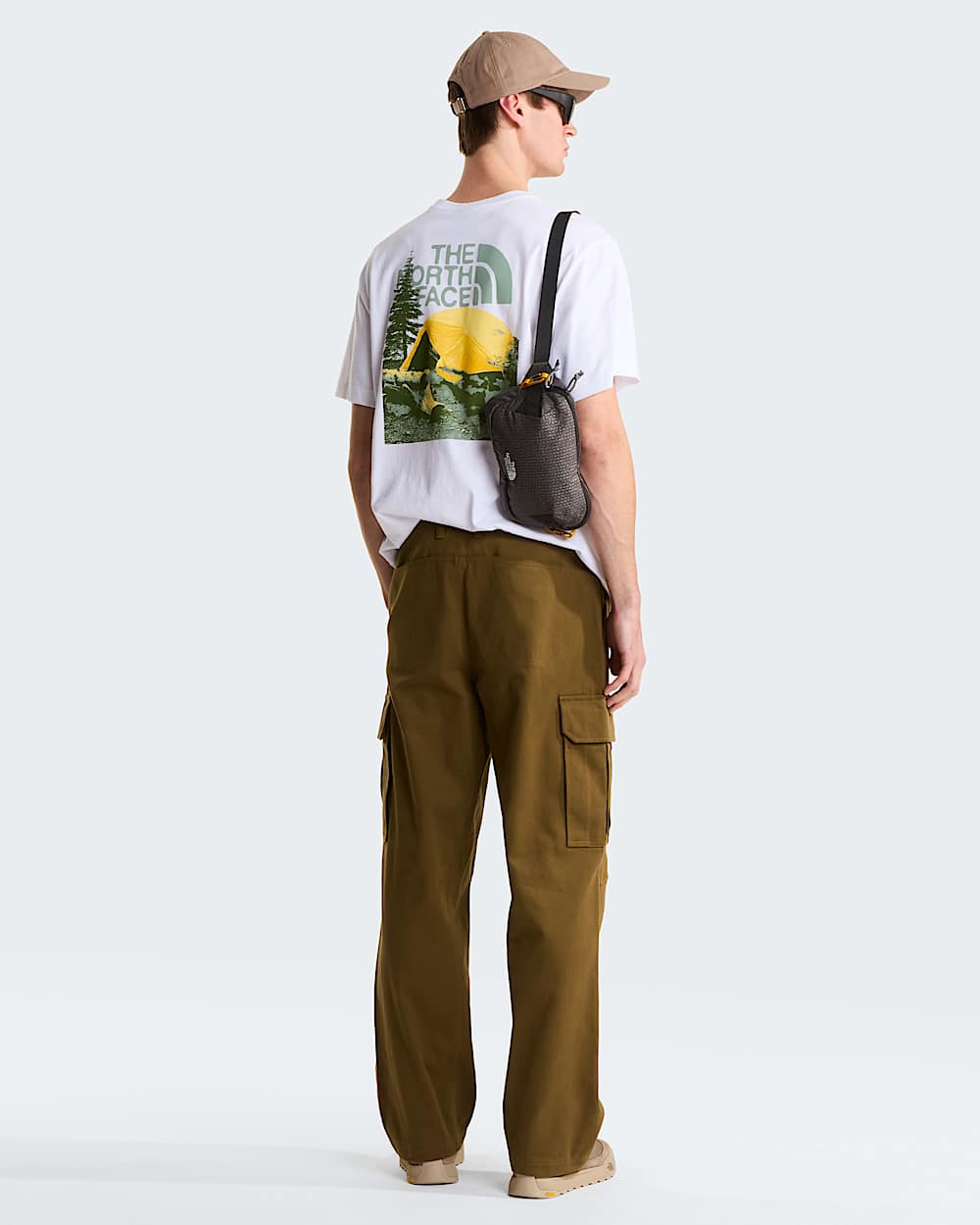 Tshirt Pitch A Tent Relaxed da uomo TNF ALT2