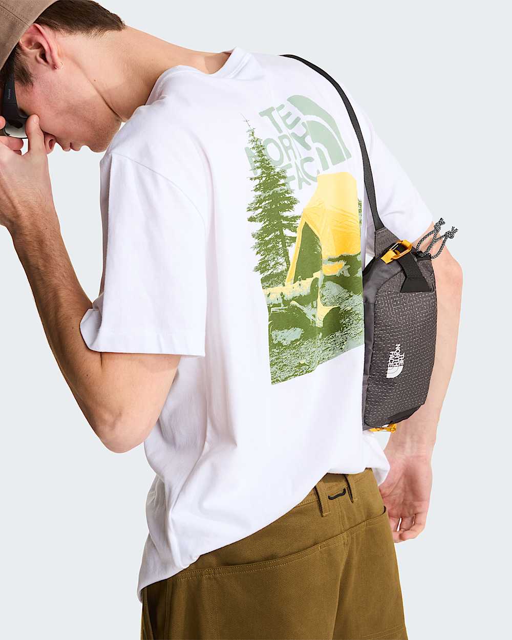 Tshirt Pitch A Tent Relaxed da uomo TNF ALT6