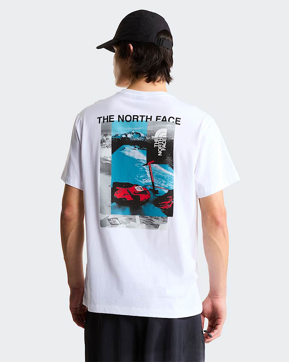 Camiseta holgada Apex 75 Collage para hombre TNF HERO