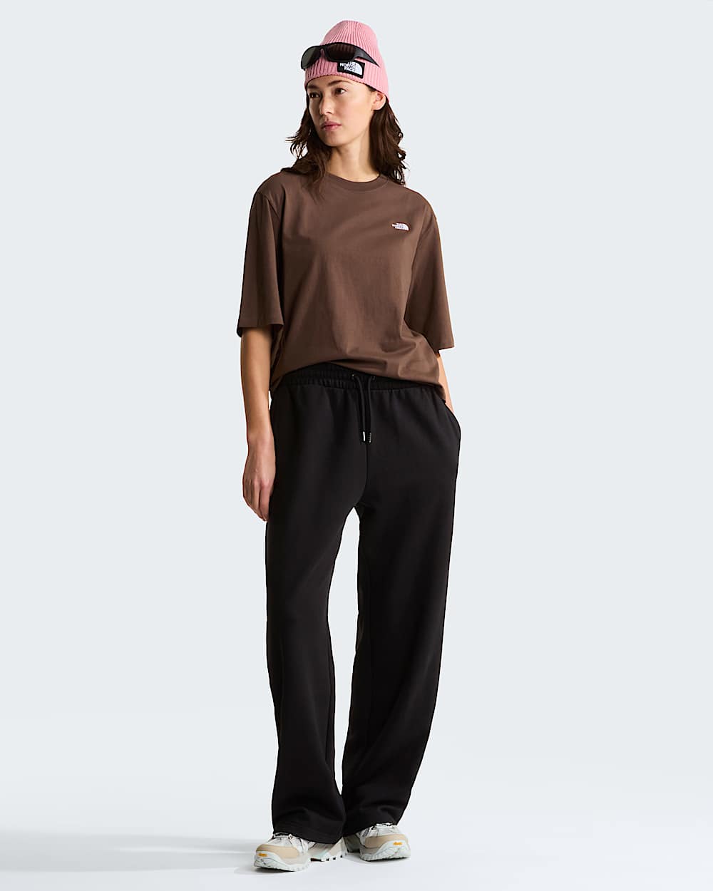 TNF Essential Simple Dome Boxy Relaxed Tshirt voor dames TNF ALT1