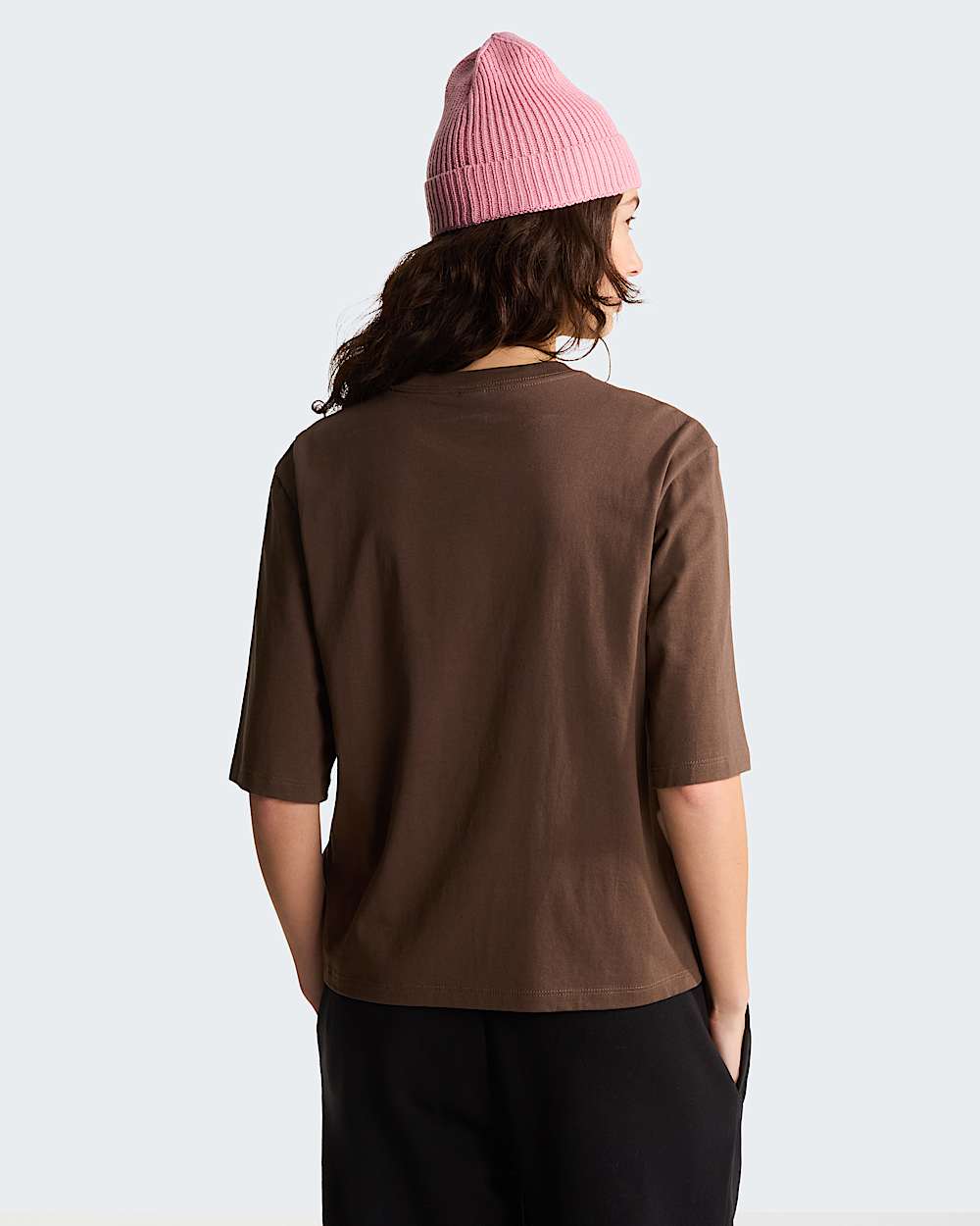 TNF Essential Simple Dome Boxy Relaxed Tshirt voor dames TNF ALT3