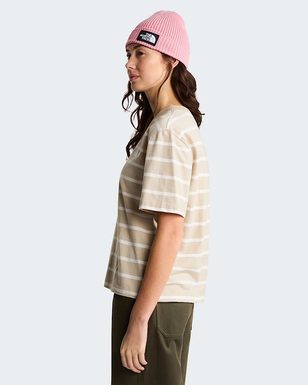 Womens Vista Stripe TShirt TNF ALT2