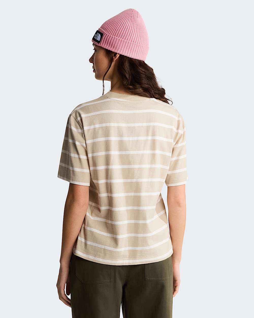 Womens Vista Stripe TShirt TNF ALT3