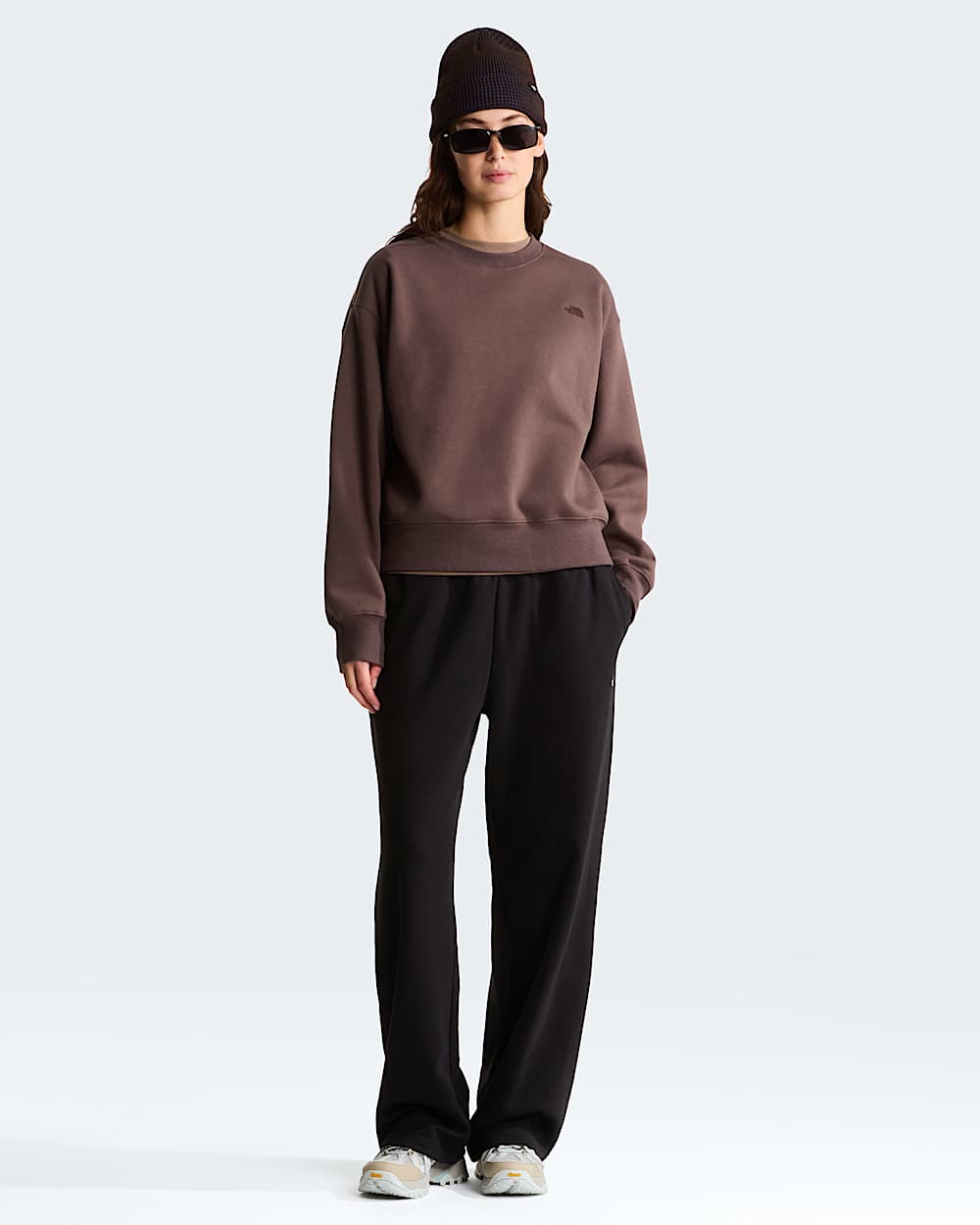 TNF Essential Simple Dome Boxy Oversized Sweatshirt voor dames TNF ALT1