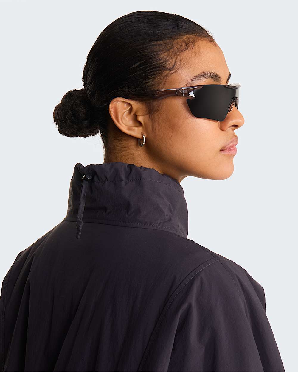 Giacca TNF Red Box in nylon foderata in pile unisex TNF ALT20