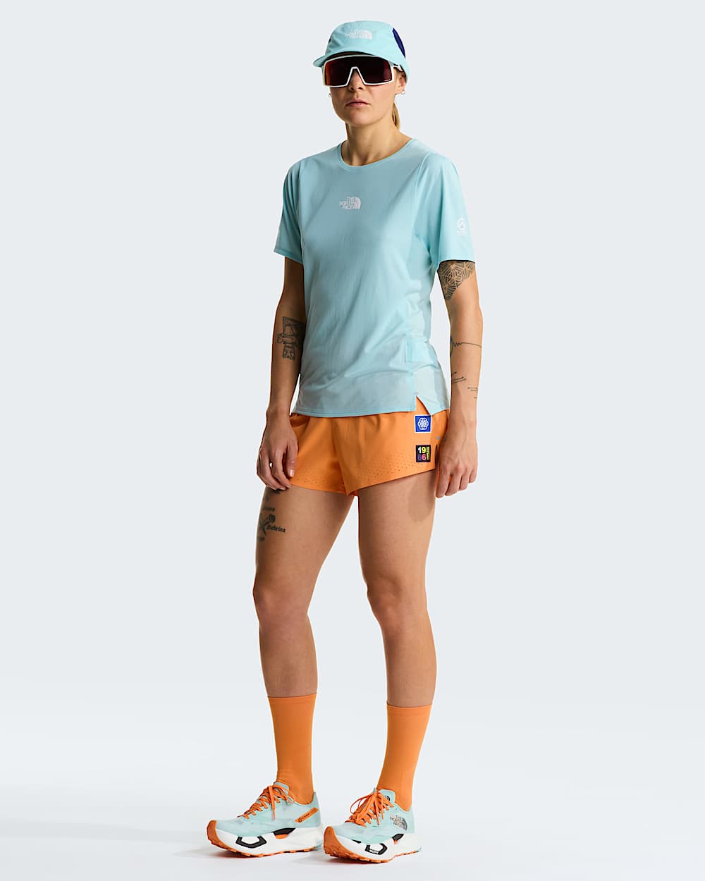 Summit Pacesetter Graphic short voor dames TNF ALT1