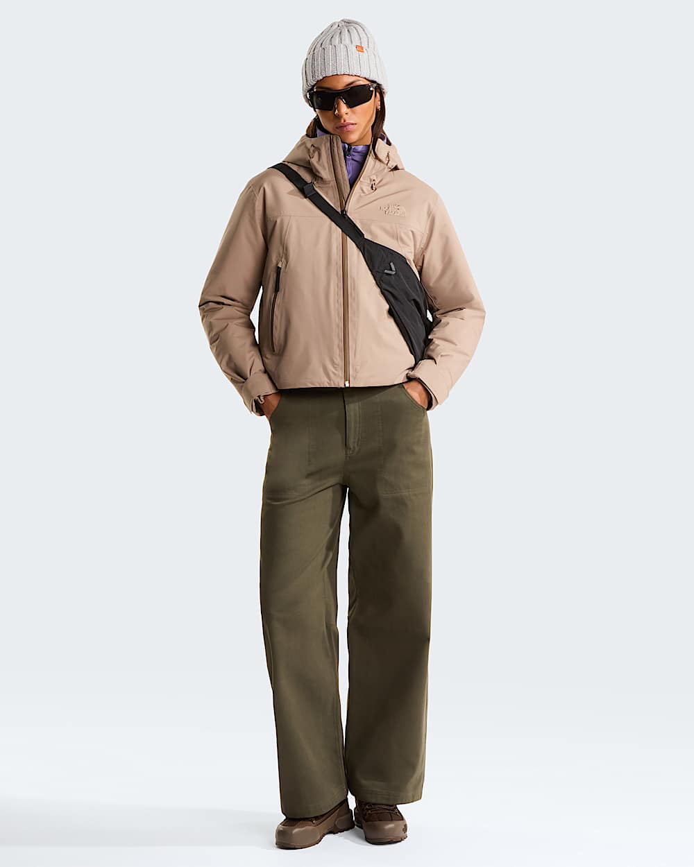 Womens Pinecrest Wide Leg Trousers TNF ALT1