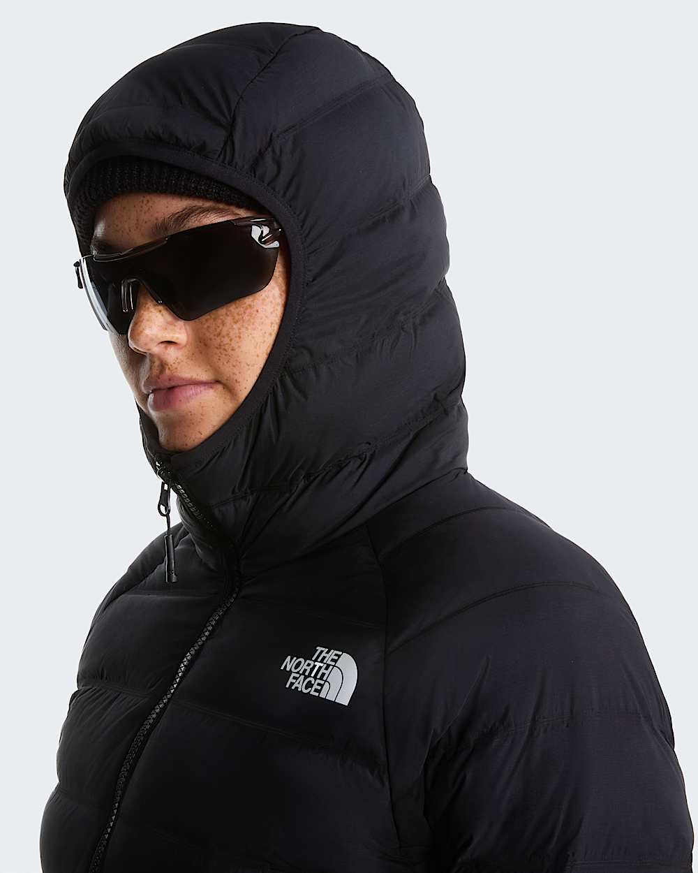 Veste  capuche en duvet stretch Abseil pour femme TNF ALT5