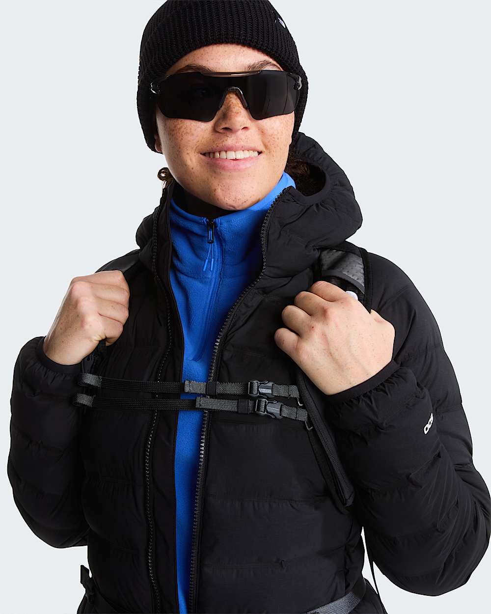 Veste  capuche en duvet stretch Abseil pour femme TNF ALT8