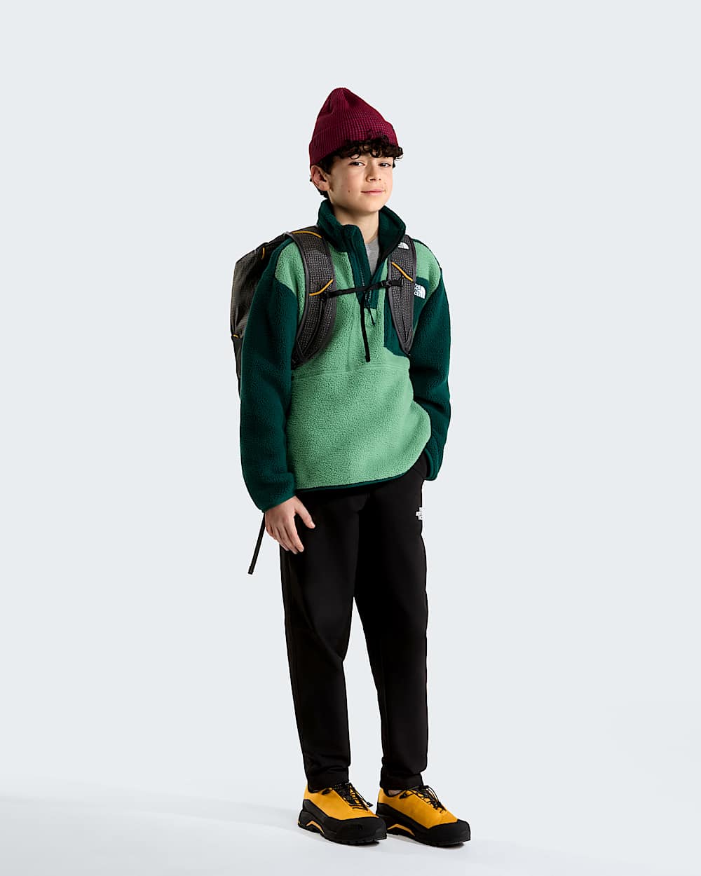 Yumiori 14 Zip Fleecejacke fr Teenager TNF ALT1