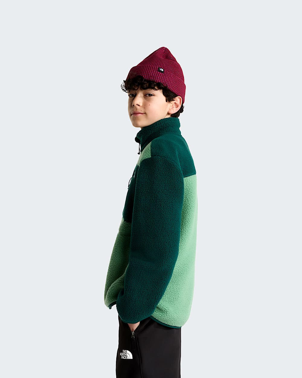 Yumiori 14 Zip Fleecejacke fr Teenager TNF ALT2