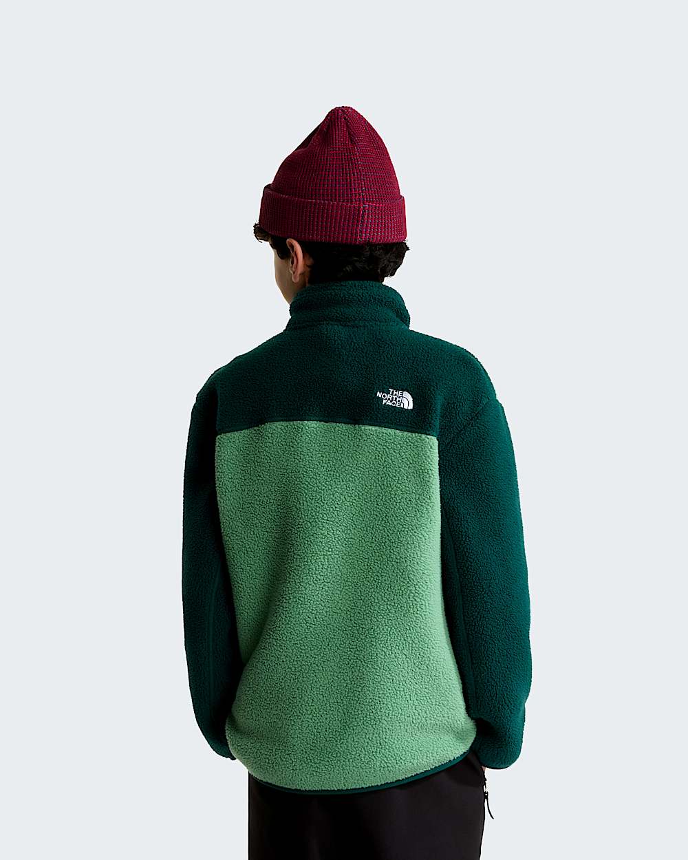 Yumiori 14 Zip Fleecejacke fr Teenager TNF ALT3