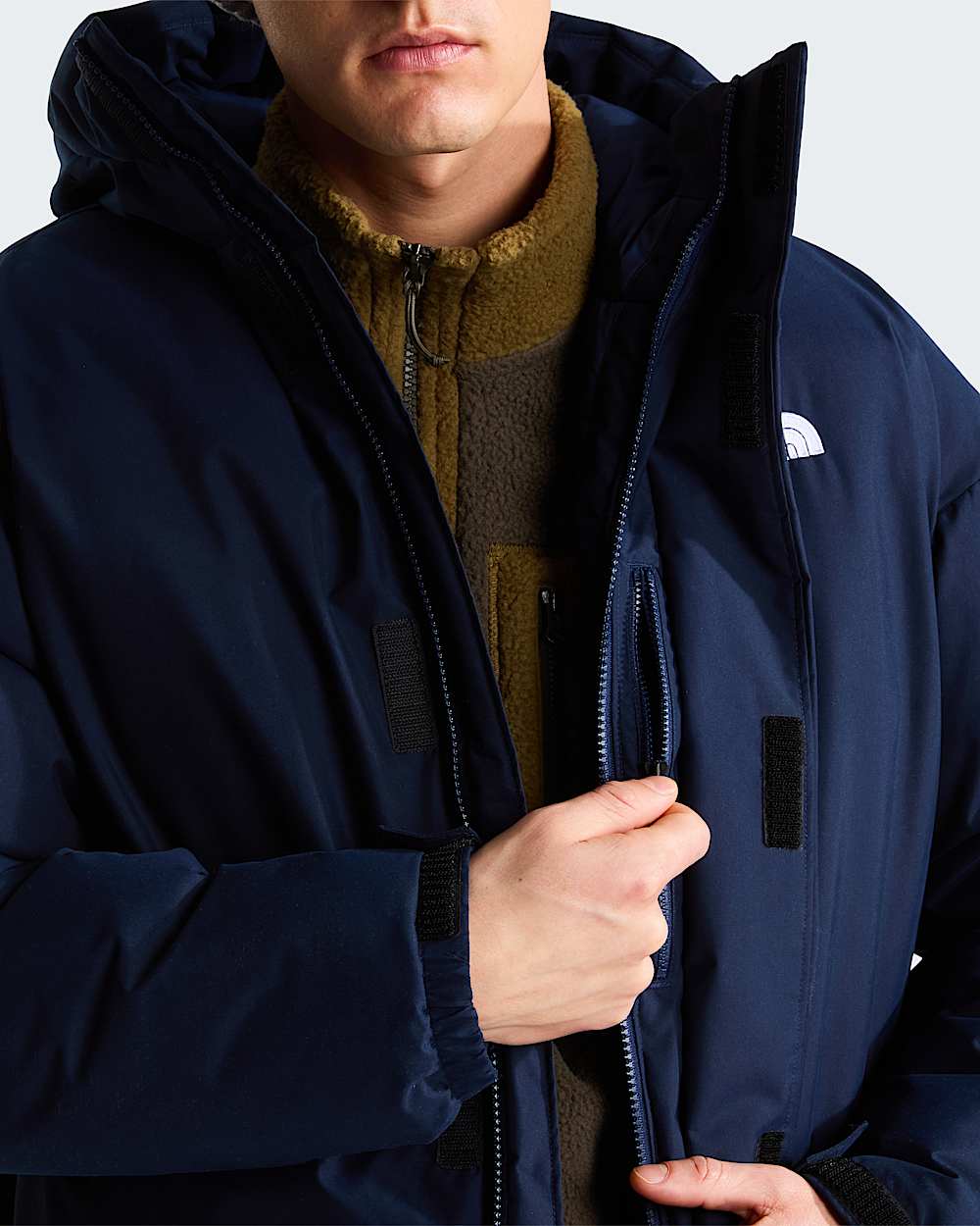 Mens Oversized Puffer Jacket TNF ALT6