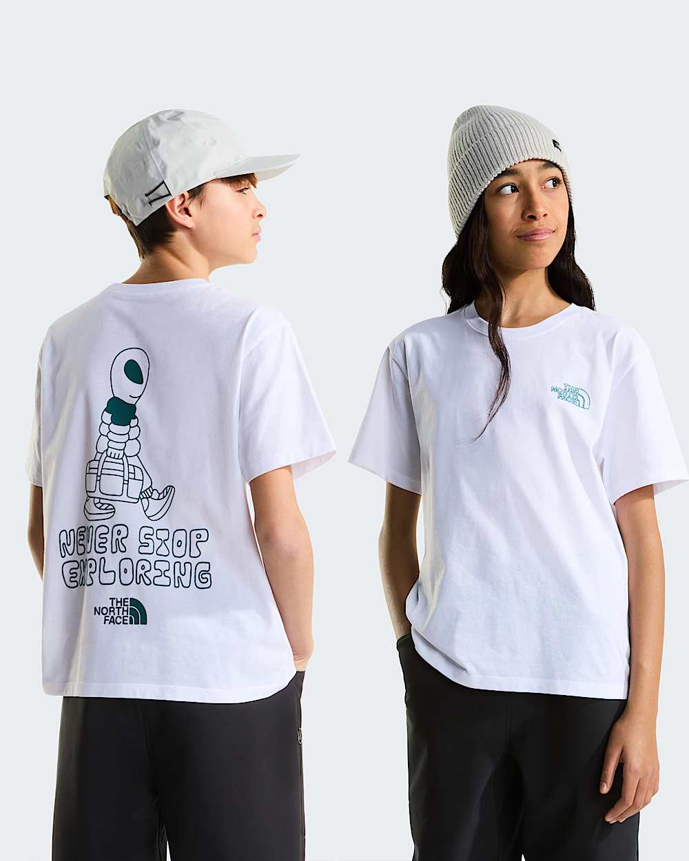 Tshirt Graphic dcontract Alien pour enfant TNF HERO