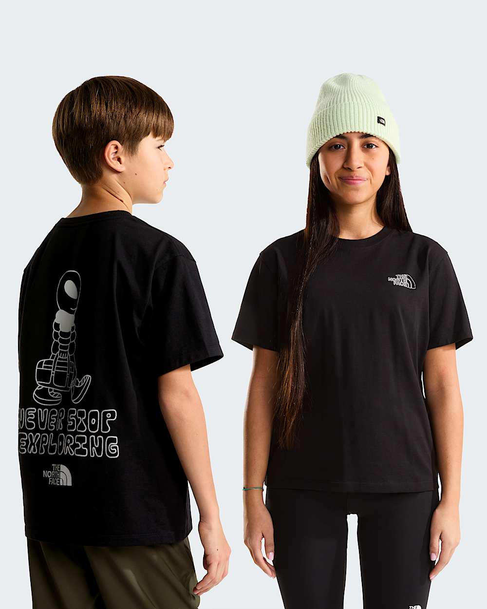 Teens Alien Relaxed Graphic TShirt TNF HERO