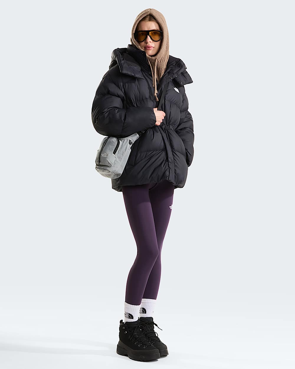 Oversized Pufferjacke Damen TNF ALT1