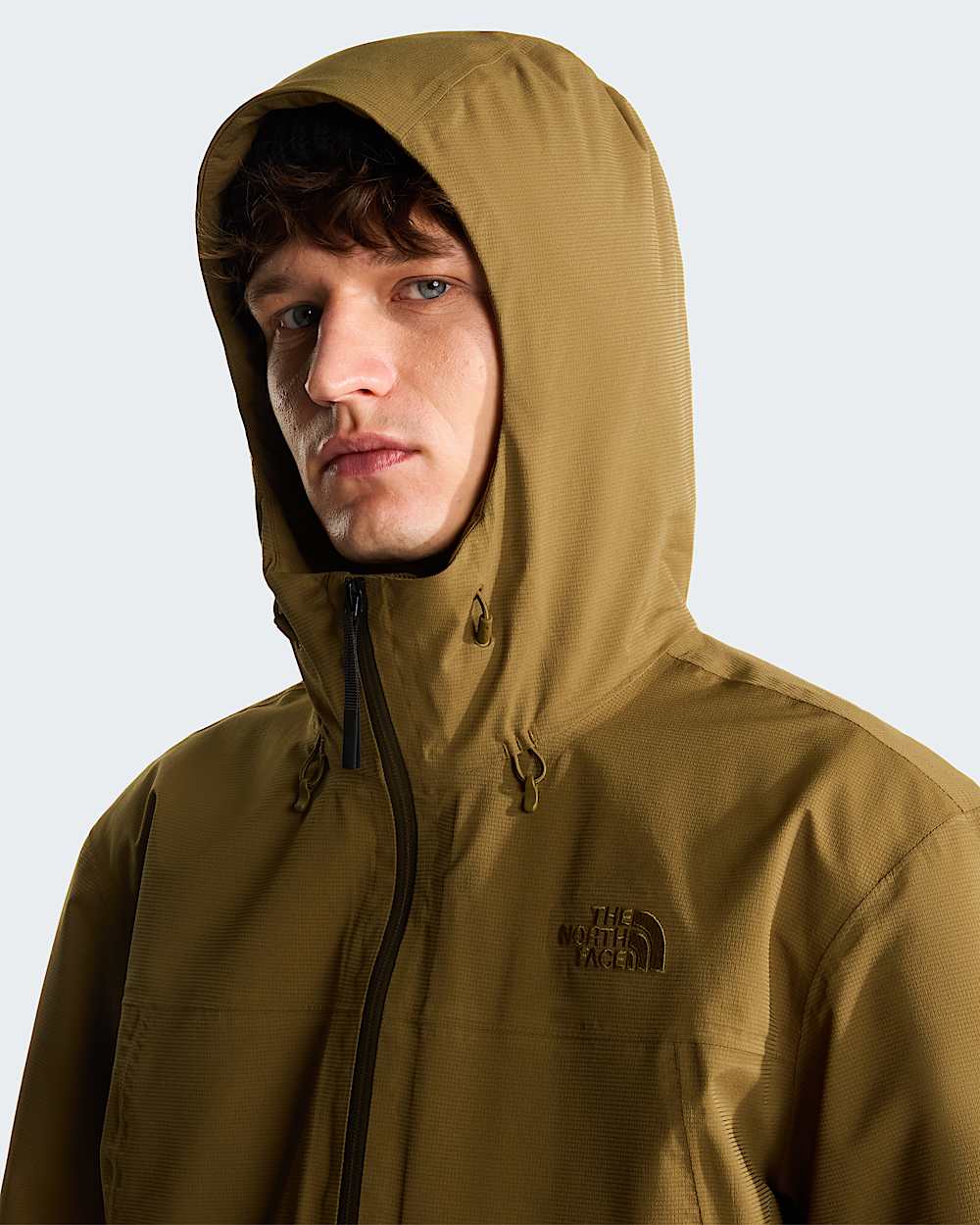 Mens TNF Range Lightweight Hooded Jacket TNF ALT5