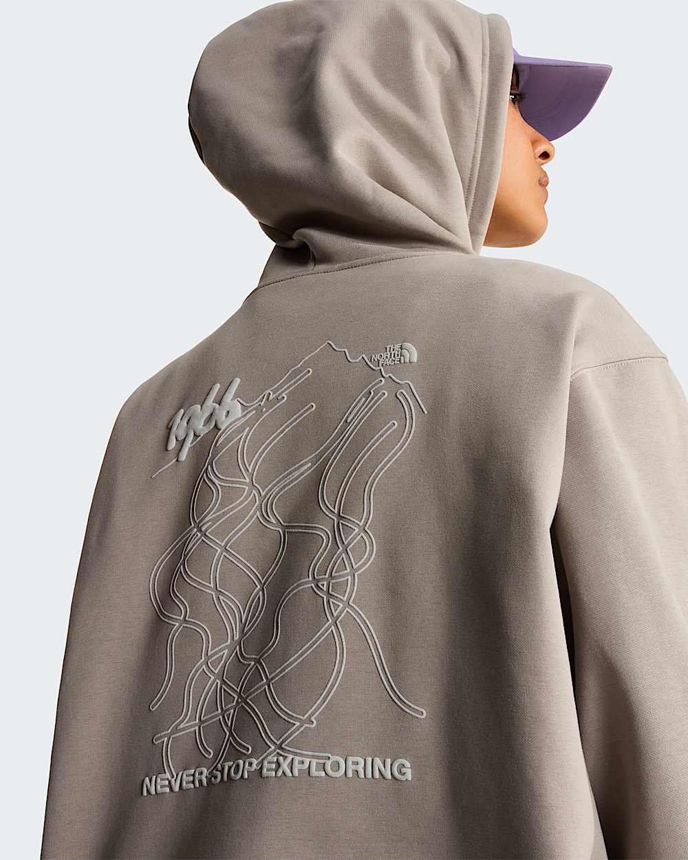 NSE Slopes Relaxed Graphic Hoodie Unisex TNF ALT17