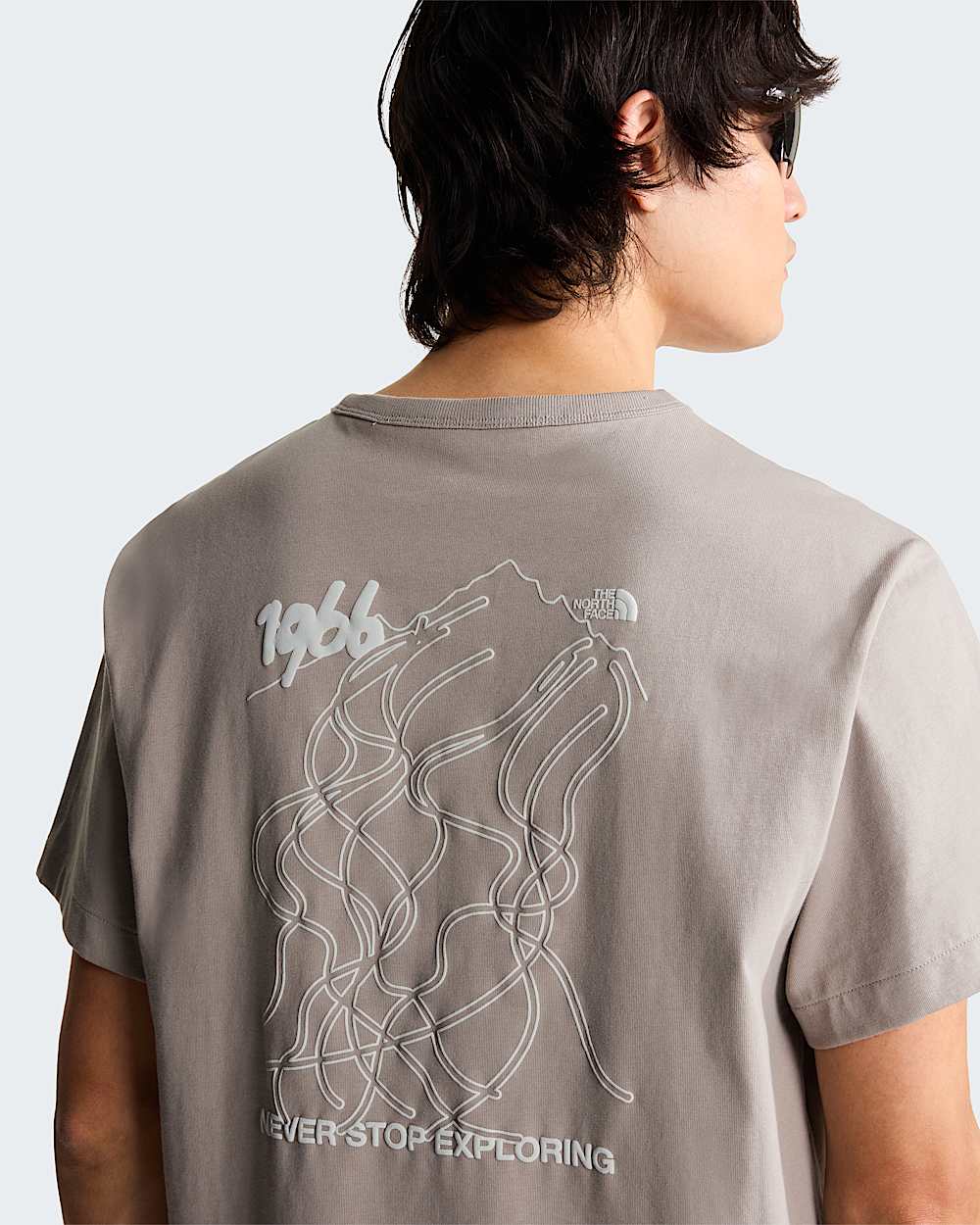 Tshirt graphique dcontract unisexe NSE Slopes TNF ALT7