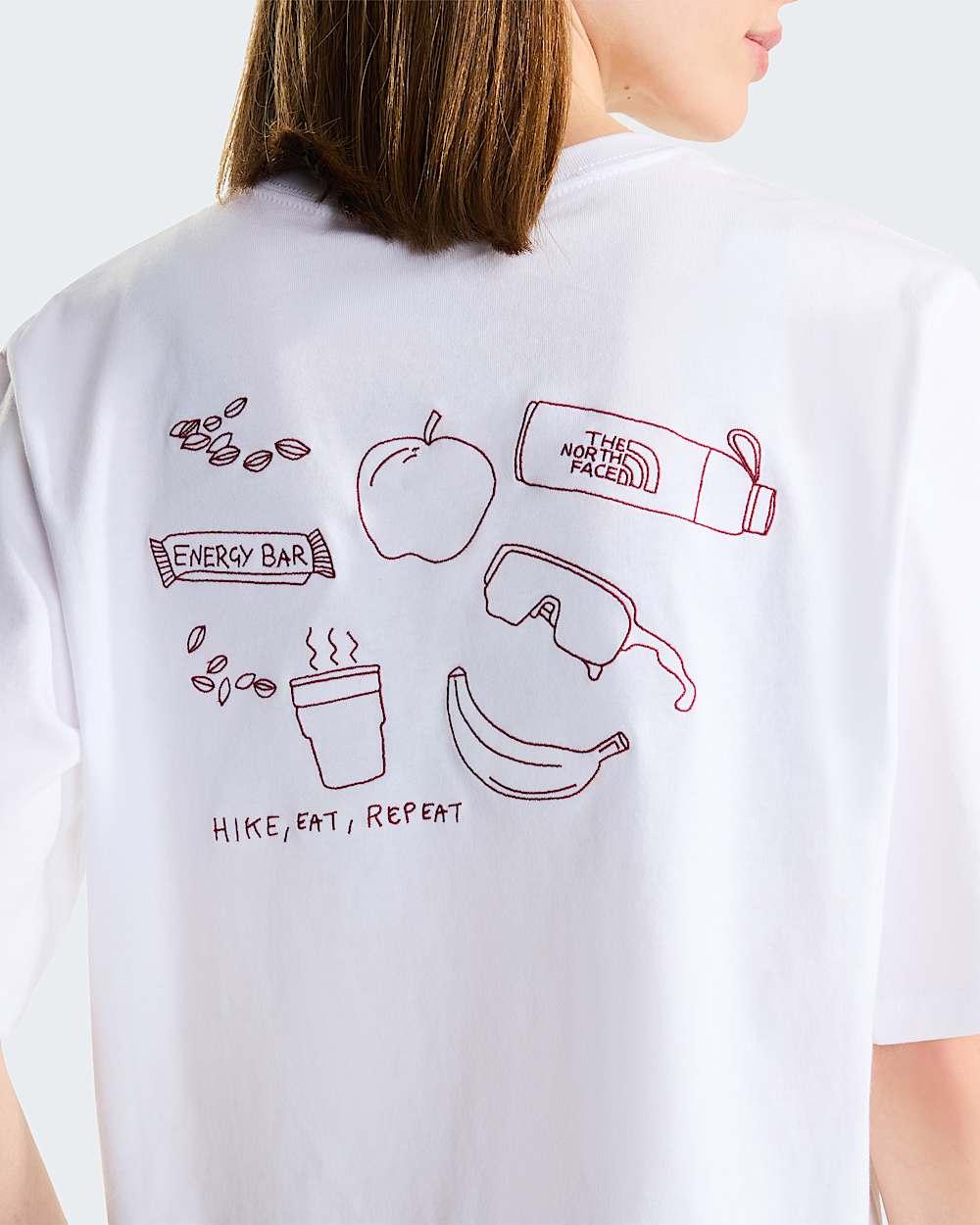 Hike Picnic Boxy Graphic TShirt voor dames TNF ALT5