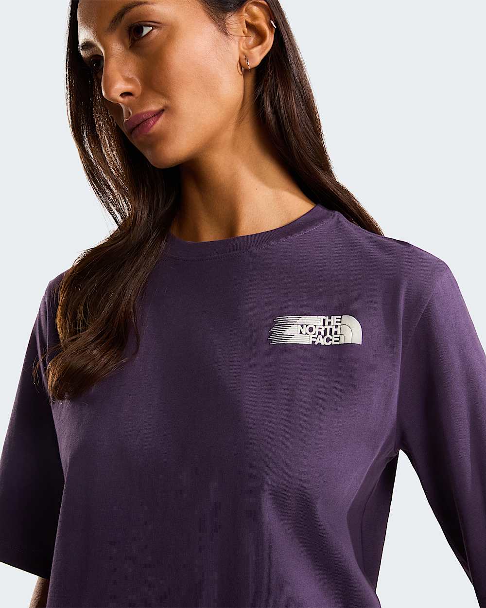 Retro Trail Boxy Graphic TShirt voor dames TNF ALT4