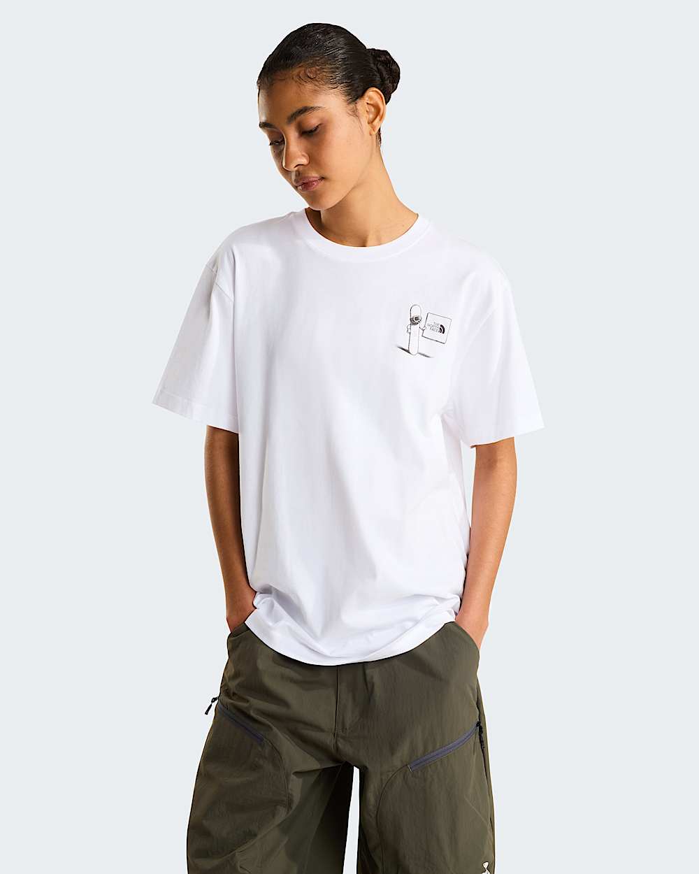 Unisex Opposites Attract Relaxed Graphic TShirt TNF ALT13