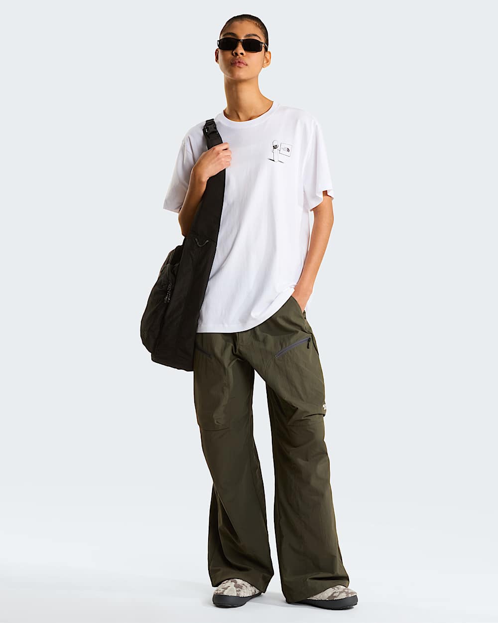 Unisex Opposites Attract Relaxed Graphic TShirt TNF ALT14
