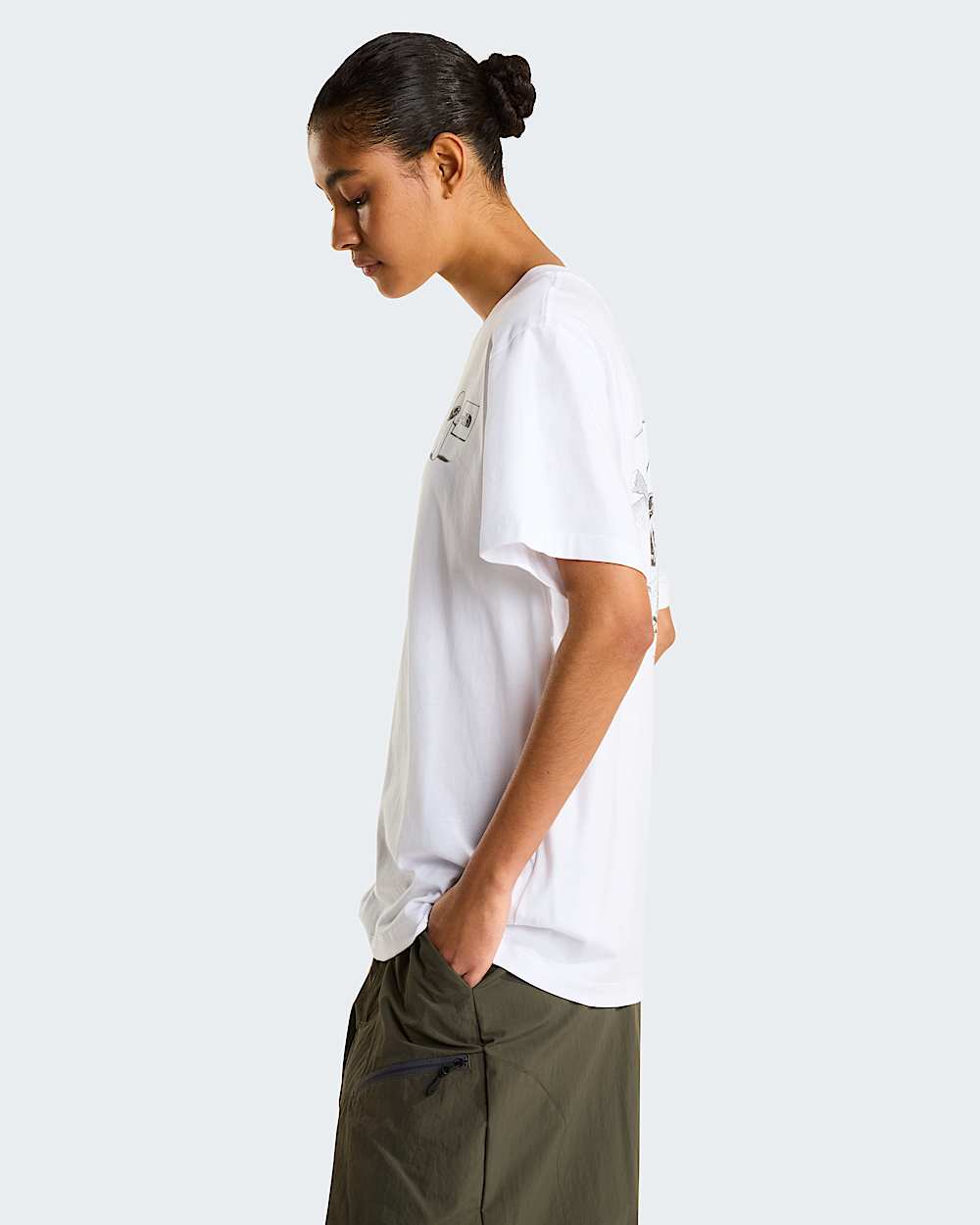 Unisex Opposites Attract Relaxed Graphic TShirt TNF ALT15