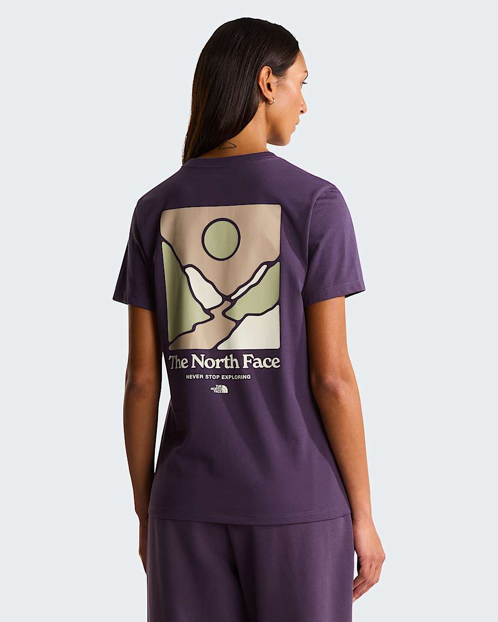 Womens Monte Regular Graphic TShirt TNF HERO