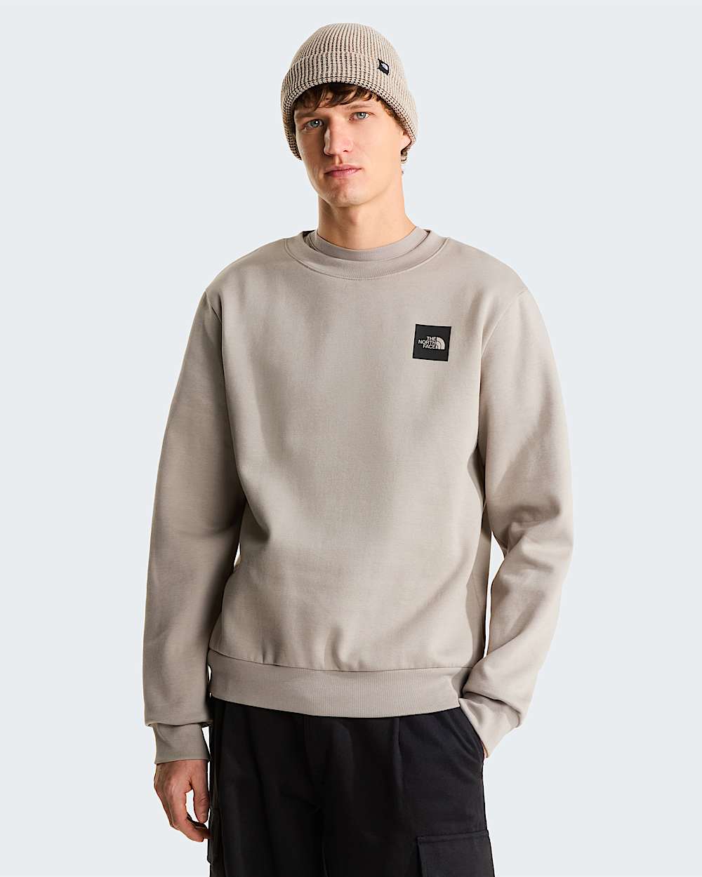 Sudadera recta Box Half Dome para hombre TNF HERO