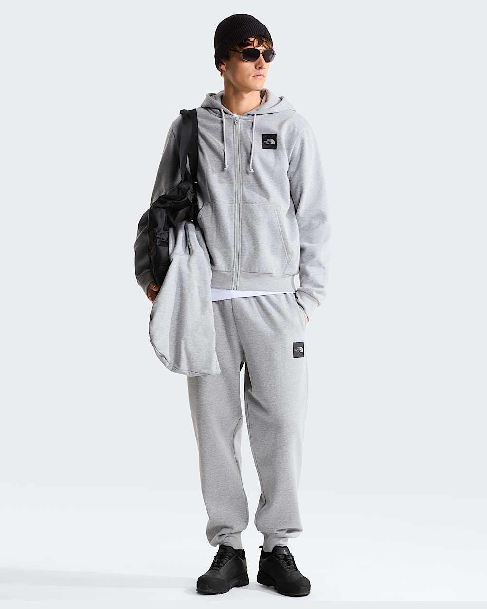 Sweat zipp intgral Box Half Dome pour homme TNF alt1