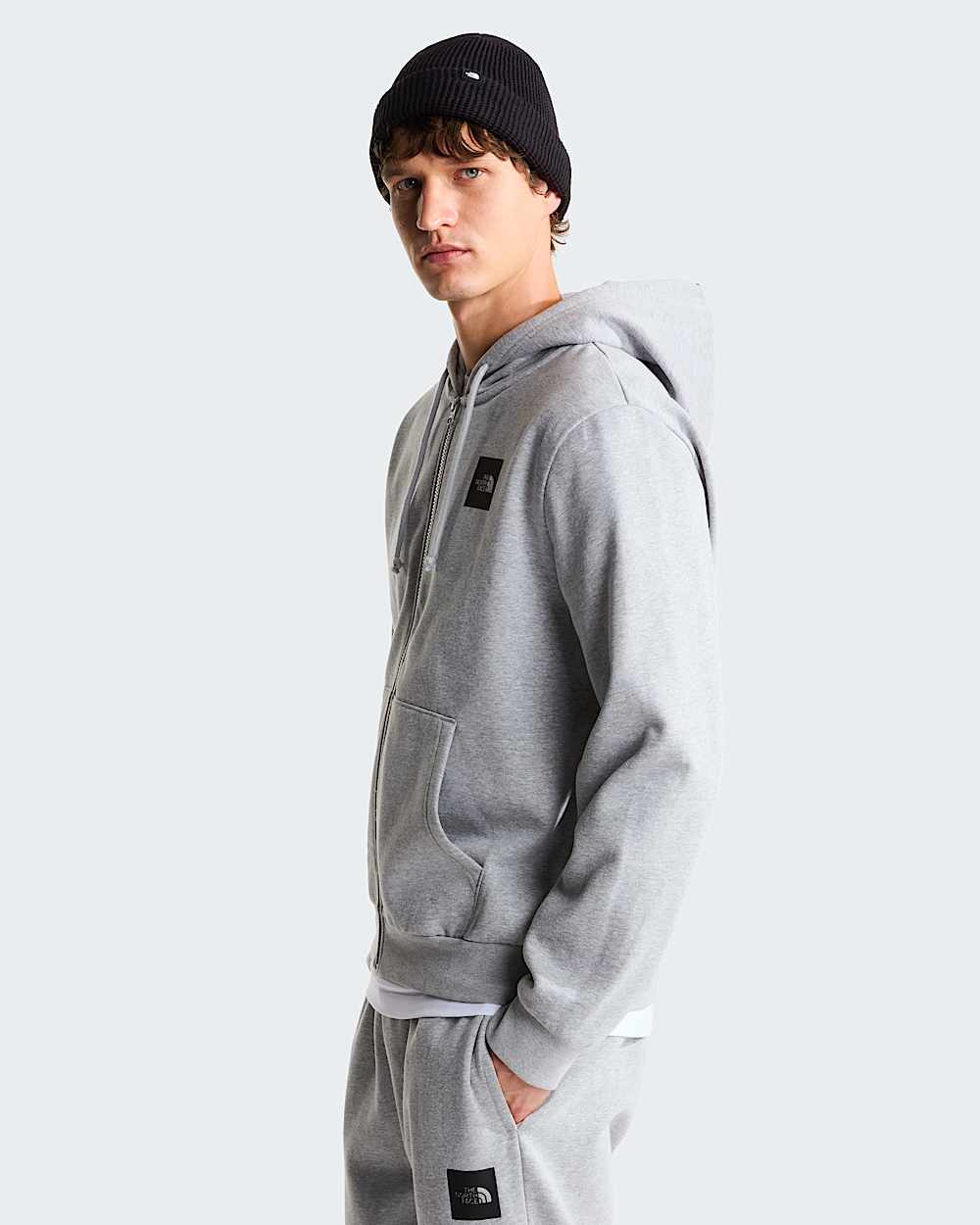 Sweat zipp intgral Box Half Dome pour homme TNF alt2